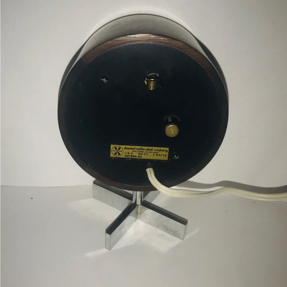 Table Desk Clock Arthur Umanoff for Herman Howard Miller George Nelson MCM - Picture 3 of 12